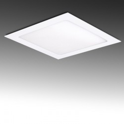 Placa de LEDs Cuadrada 18W Blanco UR-UR320059BK-WW