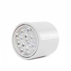 Foco Downlight  LED de Superficie Blanco 12W 1200Lm 30.000H