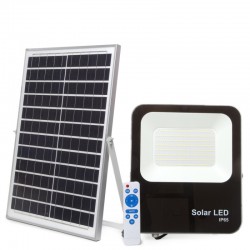 Proyector LED Solar 60W IP65 7200Lm Control Remoto