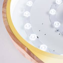 Plafón LED Circular Superficie Bicolor  \"Gwendoline\" 18W 1800LM Temperatura Color Ajustable
